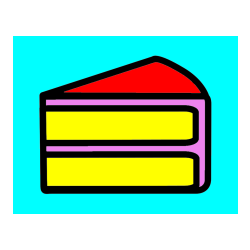 Pobarvana pobarvanka - Pobarvanka kosa torte