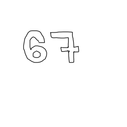 67 67 67 67 67