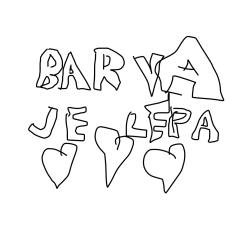 BARVA JE LEPA
