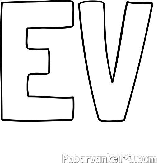 Pobarvanka imena EV