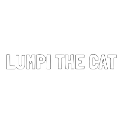 Online izdelana pobarvanka - Pobarvanka imena LUMPI THE CAT