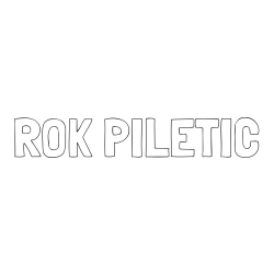 Online izdelana pobarvanka - Pobarvanka imena ROK PILETIČ