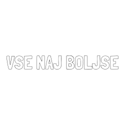 Online izdelana pobarvanka - Pobarvanka imena VSE NAJ BOLJŠE