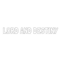 Online izdelana pobarvanka - Pobarvanka imena LORD AND DESTINY