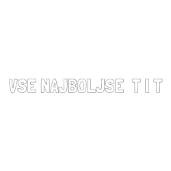 Online izdelana pobarvanka - Pobarvanka imena VSE NAJBOLJŠE  T I T