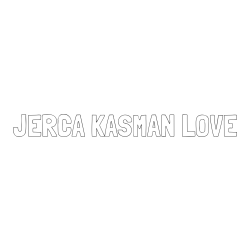 Online izdelana pobarvanka - Pobarvanka imena JERCA KASMAN LOVE