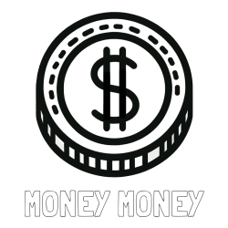 Online izdelana pobarvanka - Pobarvanka imena MONEY MONEY in pobarvanka kovanca - USD (ameriški dolar)