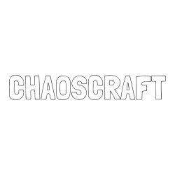Online izdelana pobarvanka - Pobarvanka imena CHAOSCRAFT