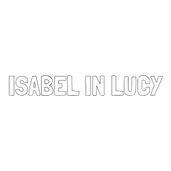 Online izdelana pobarvanka - Pobarvanka imena ISABEL IN LUCY