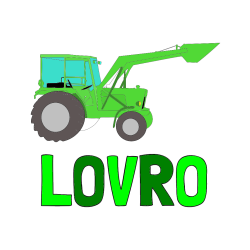 Pobarvana pobarvanka - Pobarvanka imena LOVRO in traktor 2
