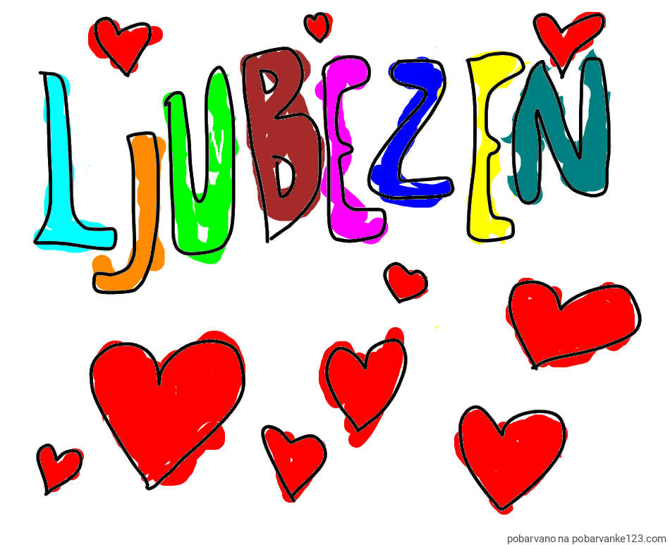 POBARVANA POBARVANKA - Pobarvanka ljubezni ❤