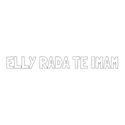Online izdelana pobarvanka - Pobarvanka imena ELLY RADA TE IMAM