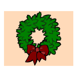 Pobarvana pobarvanka - Adventni venček