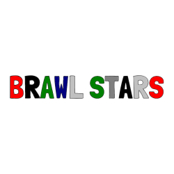 Pobarvana pobarvanka - Pobarvanka imena BRAWL STARS