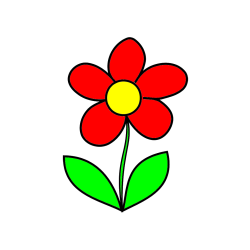 POBARVANA POBARVANKA - Pobarvanka lepe cvetlice