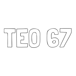 Pobarvanka imena TEO 67
