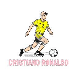 POBARVANA POBARVANKA - Pobarvanka imena CRISTIANO RONALDO in pobarvanka nogometaša