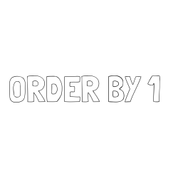 Pobarvanka imena ORDER BY 1-- -