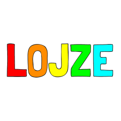 Pobarvana pobarvanka - Pobarvanka imena LOJZE