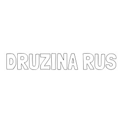 Online izdelana pobarvanka - Pobarvanka imena DRUŽINA RUS