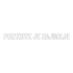 Online izdelana pobarvanka - Pobarvanka imena FORTNITE JE NAJBOLŠI