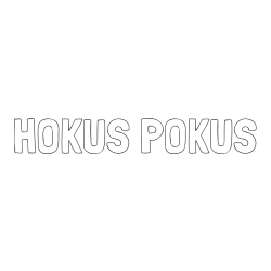 Online izdelana pobarvanka - Pobarvanka imena HOKUS POKUS