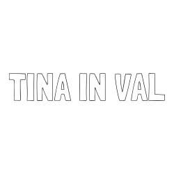 Online izdelana pobarvanka - Pobarvanka imena TINA IN VAL