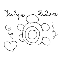 Online izdelana pobarvanka - ZELVICA