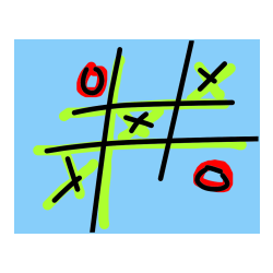 POBARVANA POBARVANKA - Križec ali krožec