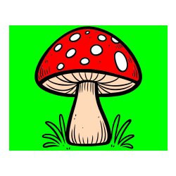 POBARVANA POBARVANKA - Pobarvanka gobe