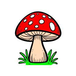 Pobarvana pobarvanka - Pobarvanka gobe