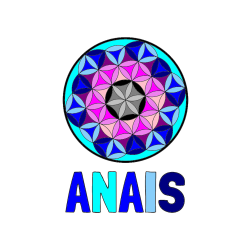 Pobarvana pobarvanka - Pobarvanka imena ANAIS in mandale