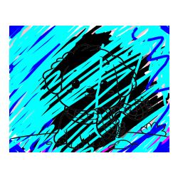 Pobarvana pobarvanka - Pobarvanka prikupnega psička