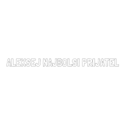 Online izdelana pobarvanka - Pobarvanka imena ALEKSEJ NAJBOLŠI PRIJATEL