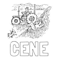 Online izdelana pobarvanka - Pobarvanka imena CENE in pobarvanka traktor