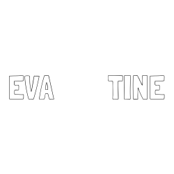 Pobarvanka imena EVA        TINE