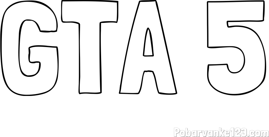 Pobarvanka imena GTA 5