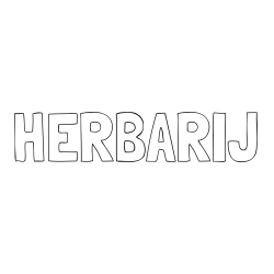 Pobarvanka imena HERBARIJ