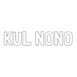 Online izdelana pobarvanka - Pobarvanka imena KUL NONO