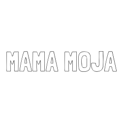 Online izdelana pobarvanka - Pobarvanka imena MAMA MOJA