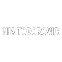 Online izdelana pobarvanka - Pobarvanka imena MIA TODOROVIĆ