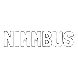 Online izdelana pobarvanka - Pobarvanka imena NIMMBUS