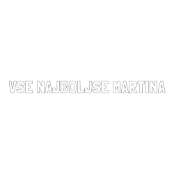 Online izdelana pobarvanka - Pobarvanka imena VSE NAJBOLJŠE MARTINA