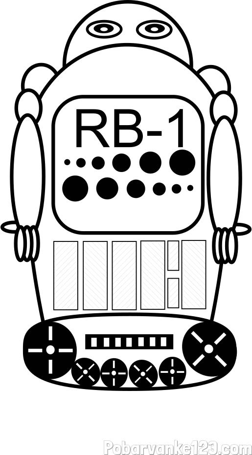 Pobarvanka robota RB-1