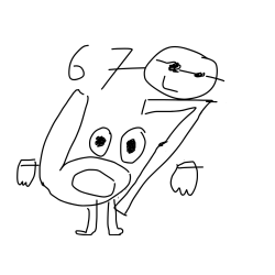six seven